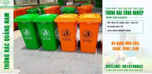 Ứng dụng thùng rác nhựa 120 lít vào cuộc sống