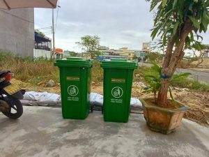 Địa chỉ bán thùng rác công nghiệp 240 lít tại Quảng Ngãi