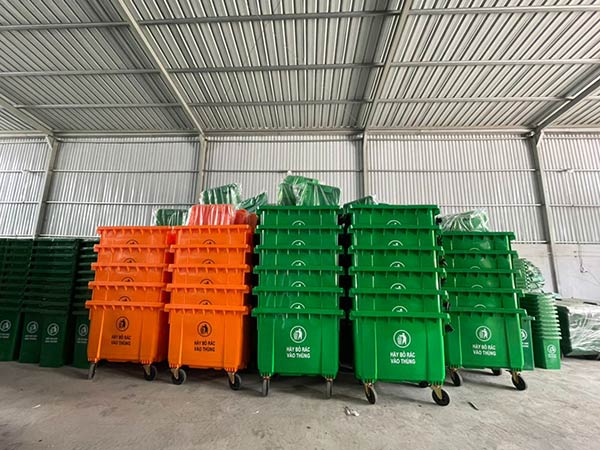 Thùng đựng rác nhựa 660l đà nẵng